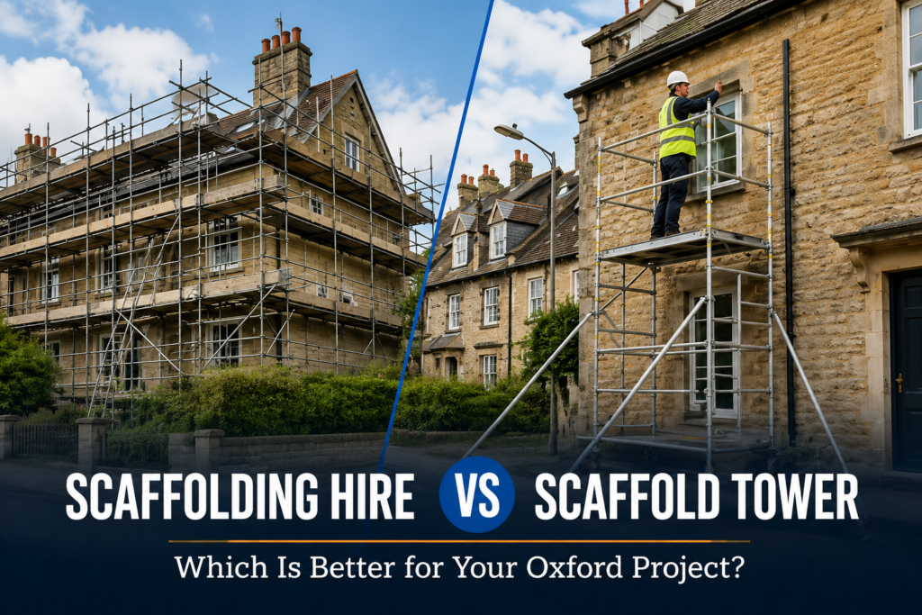 Scaffolding Hire vs Scaffold Tower Which Is Better for Your Oxford Project 2026
